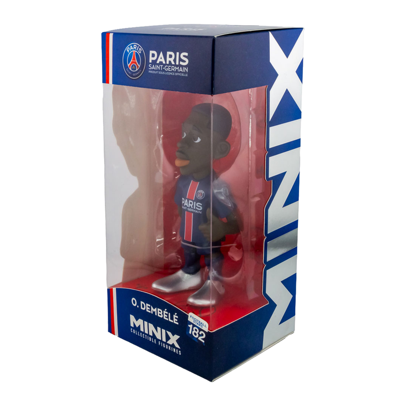 MINIX Ousmane Dembélé PSG Collectible Figure, 4.75" - 1231