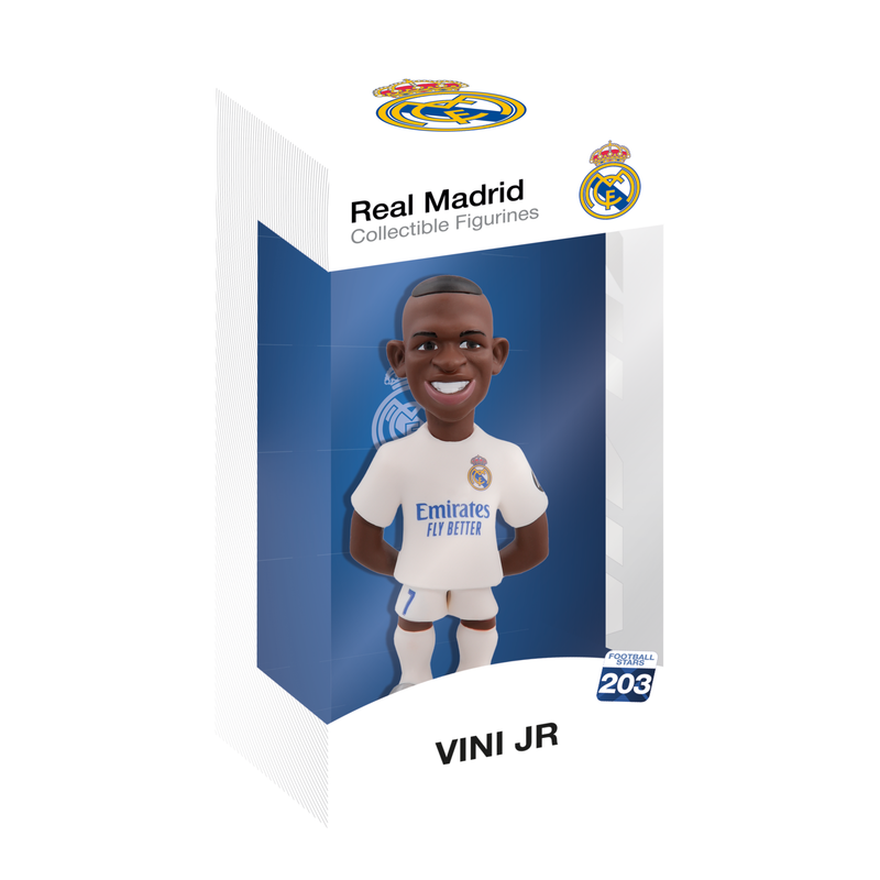 MINIX Vinicius Jr. Real Madrid Collectible Figure, 4.75" - 1235