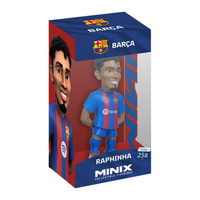 MINIX Raphinha FC Barcelona Collectible Figure, 4.75" - 1238