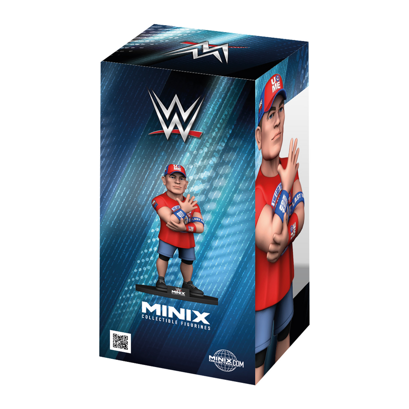 MINIX WWE John Cena Collectible Figure, 4.75" - 1330
