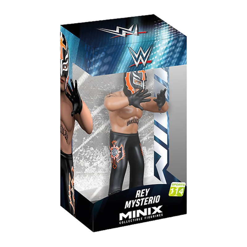 MINIX WWE Rey Mysterio Collectible Figure, 4.75" - 1331