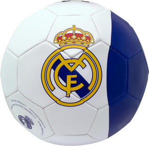 Official Real Madrid CF White & Blue Soccer Ball, Size 5 - 8621