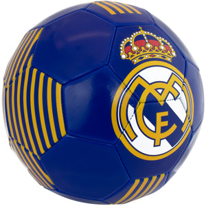 Real Madrid CF Soccer Ball, Size 5, Dark Blue - 8437