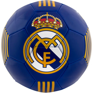 Official Real Madrid CF Dark Blue Soccer Ball, Size 5 - 8437