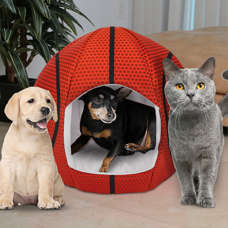 generic basketball - Igloo Pet Bed - Small
