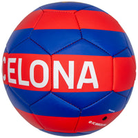 Officially Licensed FC Barcelona Soccer Ball Size 5, Stripes Style - 9041