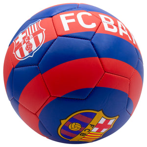 Official FC Barcelona Stripes Soccer Ball, Size 5 - 9041