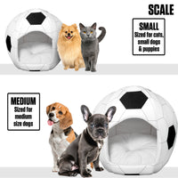 soccer - Igloo Pet Bed - Small