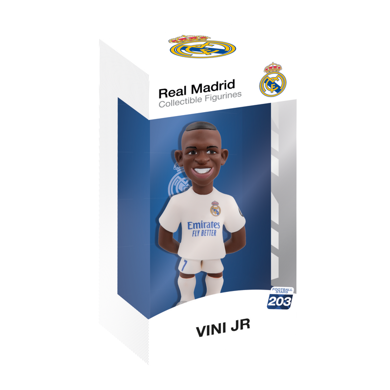 MINIX Vinicius Jr. Real Madrid collectible figure in display box