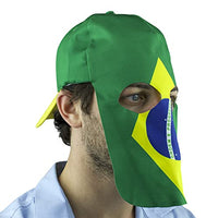 Brazil Fan Mask & Hat Combo, alternate product view 5