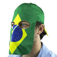 Brazil Fan Mask & Hat Combo, alternate product view 3