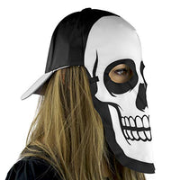 Skull Fan Mask and Hat All-In-One for Costume Parties Maccabi Art