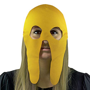 Yellow Fan Mask & Hat Combo