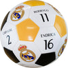 Official Licensed Real Madrid with Players' Names & Numbers Soccer Ball, Size 5