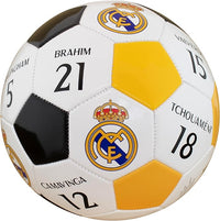 Official Licensed Real Madrid with Players' Names & Numbers Soccer Ball, Size 5