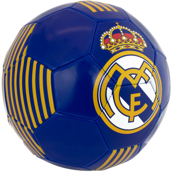 Official Licensed Real Madrid Blue Soccer Ball, Size 5