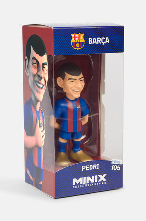 MINIX Pedri collectible figure in display box