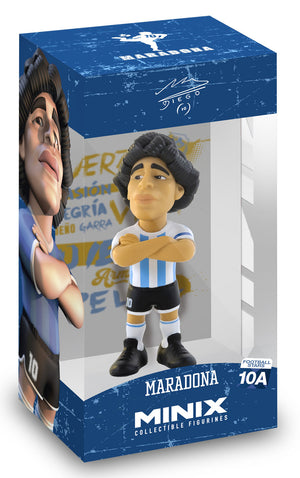 MINIX Diego Maradona Argentina collectible figure in display box