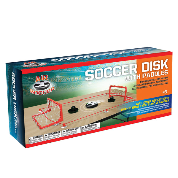 Air Soccer Set with Paddles & Nets Action Game