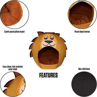 Lion - Igloo Pet Bed - Small