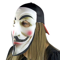 BOGO: V for Vendetta Fan Mask and Hat for Costume Parties and Events Maccabi Art
