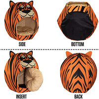 Tiger - Igloo Pet Bed - Medium