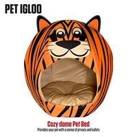 Tiger - Igloo Pet Bed - Small