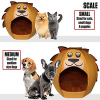 Lion - Igloo Pet Bed - Small