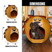 Lion - Igloo Pet Bed - Small