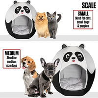 Panda - Igloo Pet Bed - Medium