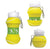 Collapsible Silicone Tennis Ball Water Bottle Maccabi Art, 500 ml.