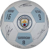 Manchester City FC Player Signatures Soccer Ball, Size 5, Maccabi Art