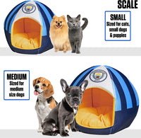 Manchester City - Sport Ball Pet Bed - Small