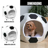 Soccer - Sport Ball Pet Bed - Small