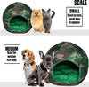 Camouflage - Ball Pet Igloo Bed- Small