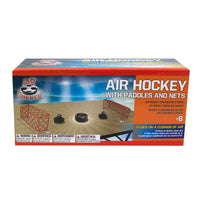 Air Hockey Table Top Set with Paddles & Nets Action Game