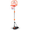 Pro Ball Portable Basketball for Kids, with Electronic Scoreboard and Adjustable Height up to 65”