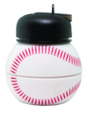 Collapsible Silicone Baseball Water Bottle Maccabi Art, 500ml.