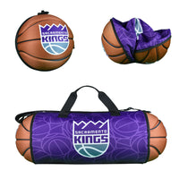 Sacramento Kings Collapsible Duffel Bag Maccabi Art