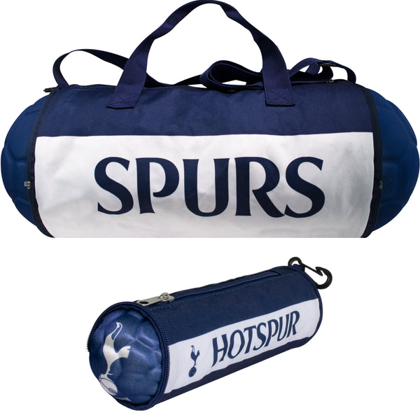 Tottenham Hotspur FC Bundle: Duffel Bag & Accessory Case + Free Shipping